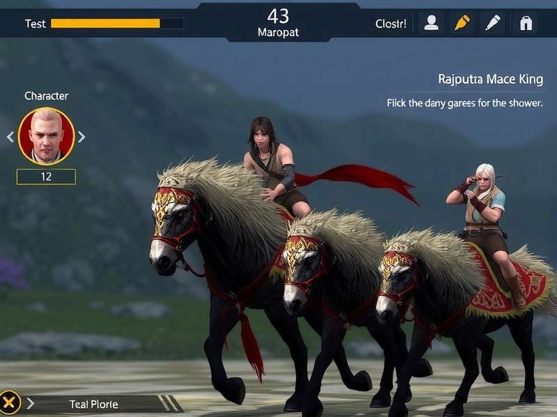 Rajputana Mace King Game Screenshot